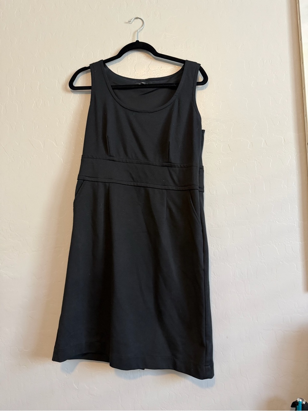 George Black Sleeveless Mini Dress